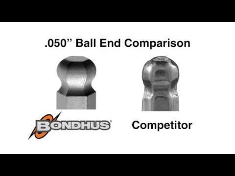 Bondhus ball end tools - Made in USA