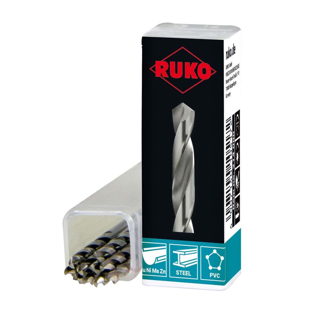 214003 RUKO Borrar för metall förpackning