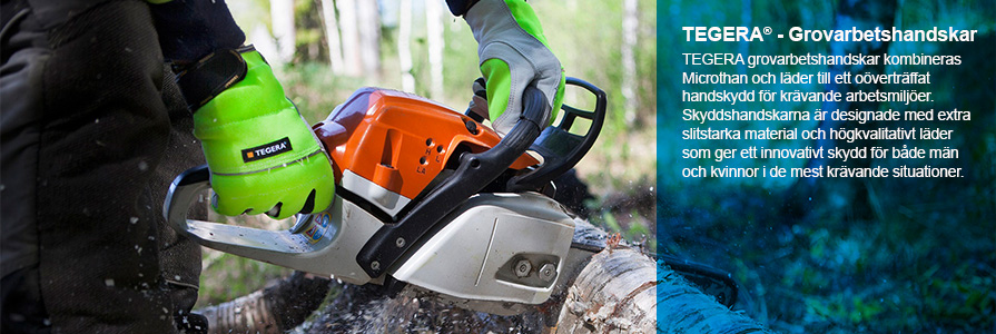 TEGERA - Grovarbetshandskar – Microthan- och läderhandskar TEGERA grovarbetshandskar kombineras Microthan och läder till ett oöverträffat handskydd för krävande arbetsmiljöer. Skyddshandskarna är designade med extra slitstarka material och högkvalitativt läder som ger ett innovativt skydd för både män och kvinnor i de mest krävande situationer.