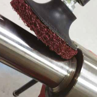 66254442044 Norton BearTex High-Strength Coarse 50mm polerar rör